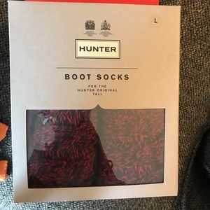Hunter tall boot socks